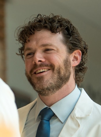 Doctor with patient